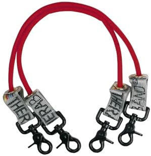 Thera-Band Wellness Station Professional Latex Resistance Tubing With Connectors, Set of 2, 12 Inch, Red, Medium, Beginner Level 3
