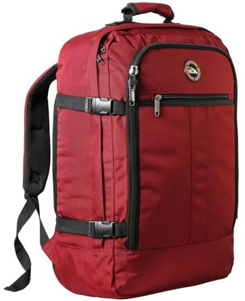 Cabin Max Metz 55x40x20 Zaino da Viaggio Aereo Bagaglio a Mano, Zaini Viaggio, Zaino Aereo - Borsa Per Easyjet, Ryanair, Vueling, WizzAir, Volotea (44L Poliestere Riciclato)