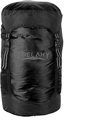 Frelaxy Compression Sack, 40% More Storage! 11L/18L/30L/45L Compression Stuff Sack, Water-Resistant & Ultralight Sleeping Bag Stuff Sack - Space Saving Gear for Camping, Traveling, Backpacking