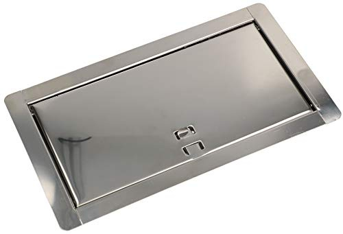 KOTARBAU® Kamintür 13x26cm Edelstahl Revisionsklappe Revisionstür Wartungstür Reinigungsklappe Wartungsöffnung Revitür