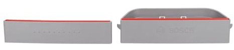 easyPART passend für Griff Set für Geschirrkorb BOSCH 10000967 in | Geschirrspüler, Oberkorb, Unterkorb, Grau, Kunststoff, Maße 181 x 51 x 50 mm, 174 x 36 x 13 mm, Gewicht 93 Gramm, Korb