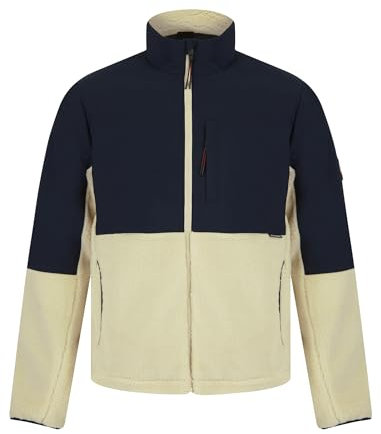 Tokyo Laundry Men's Dancho Teddy Fleece Funnel Neck Jacket Top