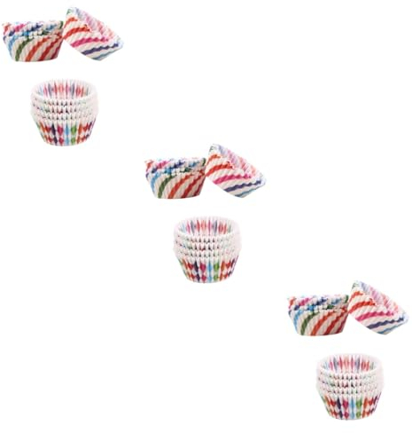 TOPBATHY 600 Pz Vassoio Carta Involucro Di Carta Per Cupcake Per Torte Pirottini Unici Pirottini Per Cupcake Nuziali Tazze Per Cupcake Pirofila Per Muffin in Pasta Di Legno