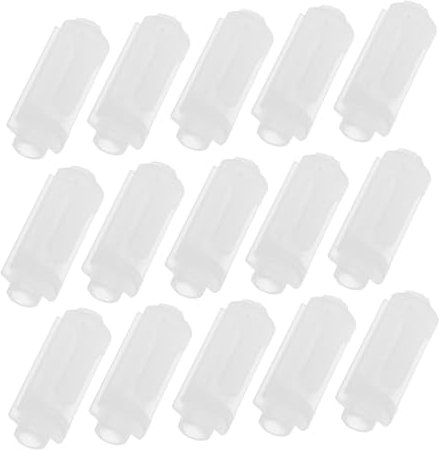MINAOLULUS 15pcs Blind Cord Winder and Rope Cleat Set for Venetian Blinds Plastic Indoor Window Cord Wrap Cleats for Household Curtain Rope Management