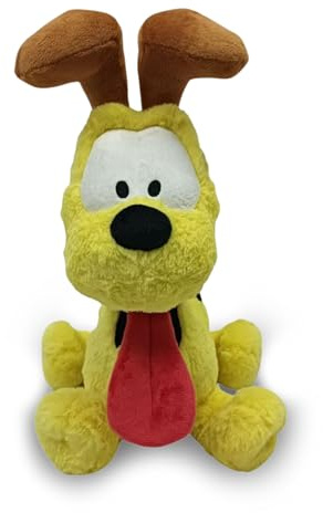 Warmies Wärmekissen Odie aus dem Garfield-Film, mikrowellengeeignetes, wärmendes Kissen mit Gewicht und sanftem französischem Lavendelduft.