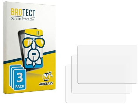 brotect Glass Screen Protector Film compatible with Leapmotor T03 Cockpit 2025 (3 Pack) - Glass-Foil 9H Protection [Scratch Resistant, High Clarity]
