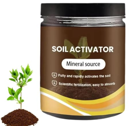 Activador de suelos, acondicionador orgánico para plantas; mejora el secuestro de carbono en el suelo y descompacta la tierra. (1 piezas)