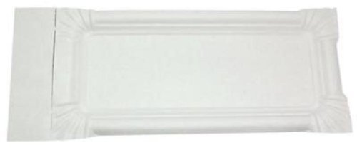 Gastro-Bedarf-Gutheil 1000 x Pappteller 8 x 18 + 3 cm Abriss weiß Bratwurst - Pappen