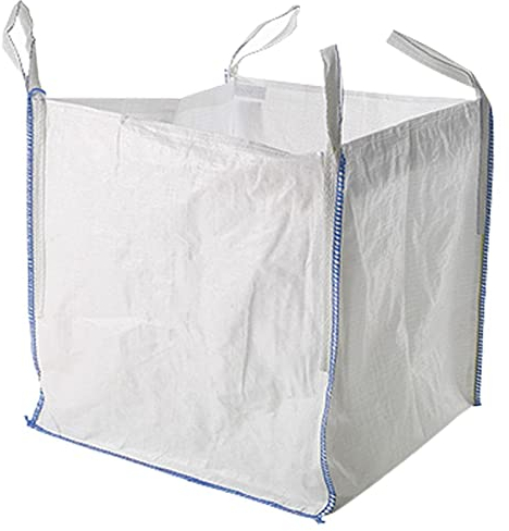 1 x Dumpy Bulk Sack One Tonne Ton FIBC Heavy Duty Woven Material Builders Jumbo Bag for Industrial Waste, Garden Rubbish, Storage, Log, Gravel, Sharp Sand, Premium Grade, Extra Large, Reusable (1xOTB)