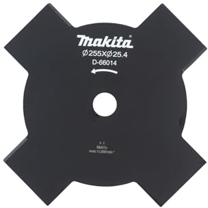 Lames 4 dents Ø255 mm pour débroussailleuse DUR368/369 - MAKITA D-66014