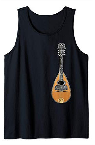 Mandoline Bluegrass Music Instrument à cordes Débardeur