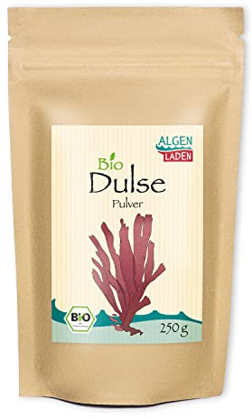 ALGENLADEN BIO Dulse Pulver - 250g | Rotalgen | Atlantik | Smoothie | vegan
