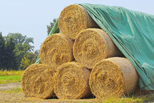 LANDGRID 10,4 x 12,50 m (=130m²) Premium Strohvlies Heuvlies 140g/m² Strohballenschutz Heuballenschutz Strohschutzvlies Heuschutzvlies…