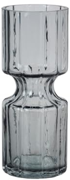 Broste Copenhagen Hyacint Vase Glas Smoked Pearl 20 cm