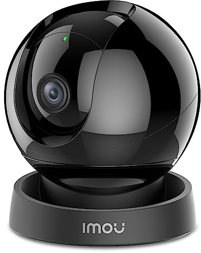 Imou 2K Überwachungskamera Innen 355°/70°, 3MP WLAN Kamera Indoor,Human/Pet Detection,Automatische Verfolgung,Auto Cruise,Zwei-Wege-Audio,Nachtsicht,Rex 3D