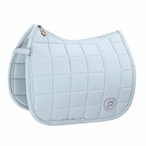 Eskadron Schabracke Big Square Faux Leather Powder Blue Platinum 23, Größe:VS