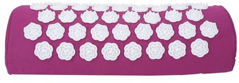 Topyond Premium-Akupressurkissen, Nackenschmerzkissen, Muskelentspannung, Linderung von Rückenschmerzen, Stoß- Und Feuchtigkeitsbeständig, Ergonomische Nackenstütze Zur Nackenlinderung(Lila)