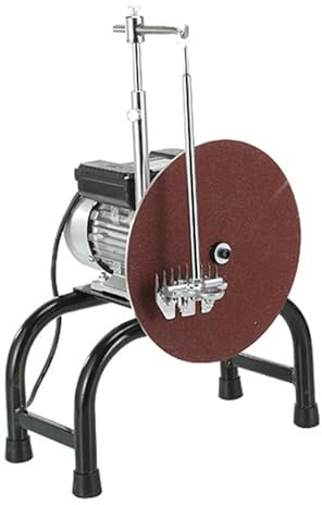 BDJSN Aiguiseur De Couteaux Électrique 550 W, Affûteur De Lame De Tondeuse À Mouton 2800r/min, 430 Hz, Affûtage Rapide des Ciseaux en Laine, Rectifieuse, pour Diverses Tondeuses À Moutons
