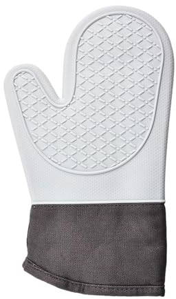 AOGATO maniques Cuisine Gants D'isolation De Gel De Silice Serre- Gris