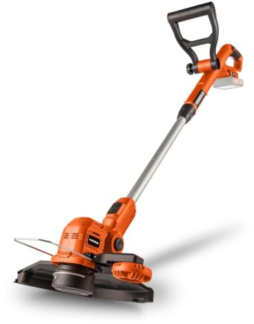 Powerplus Decespugliatore a batteria Dual Power POWDPG75411-20 V e 260 mm Ø, senza batteria e caricabatterie, attrezzi da giardino 2 in 1 come tagliaerba e tagliabordi per il vostro giardino