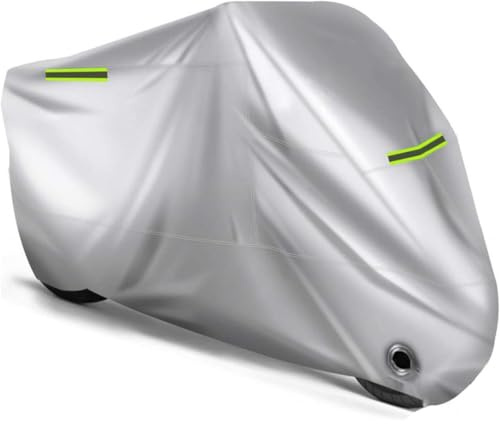 YoQIK Fundas Motos para Honda TRANSALP XL750 TRANSALP XL 750,Cubierta Motocicleta Motorcycle Cover Cubre Moto Interior Exterior Impermeable Antipolvo UV Protector Accesorios,A-3XL