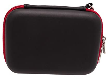 OSALADI Portable Kabel Organizer Tasche Für Kleine Elektronikgeräte Langlebig Für USB-Sticks Ladegeräte Kopfhörer Und Mehr Schwarz