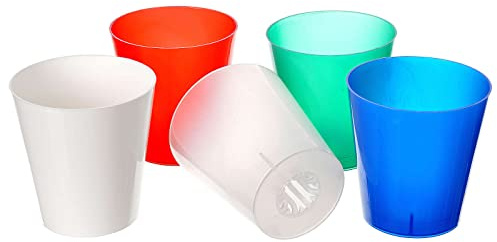 Holyart Flambeaux plastica Colorati (30 pz), Rosso