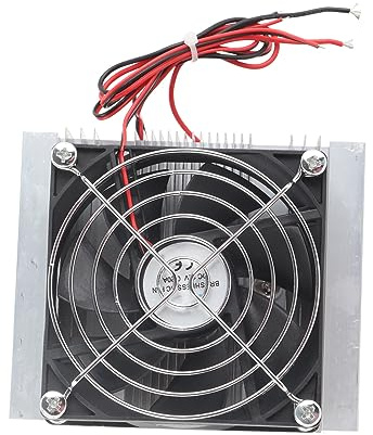 Mini-K¨¹hler-Kit, Thermoelektrisches Peltier-K¨¹hlsystem, XD-35 Thermoelektrische Peltier-Plattenmodul -Kit f¨¹r die K¨¹hlung Kleiner R?ume (Es gibt einen Kaltl¨¹fter), celda peltier