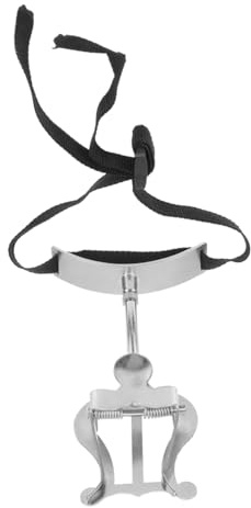 ERINGOGO Notenklammer Schwarz Eisen Tragbare aus Polyester für Euphonium Notenhalter Zubehör Leichter Stabiler Musik zum Üben und Aufführen