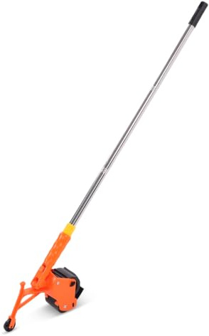 Dpofirs Applicateur de Ruban de Sol, Distributeur Manuel de Ruban de Film à Pousser, avec Rouleau et Coupeur, pour Applications de Marquage et de Masquage de Sol en PVC PE EVA