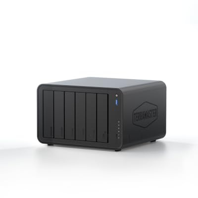 TERRAMASTER F6-425 Pro NAS Server, Intel Core i3-1315U, 8GB DDR5 (Diskless) | 10GbE LAN x 2, TB4 Port x 2, AI-Native OS TOS 7, OpenClaw Supported, Network Attached Storage for Creators