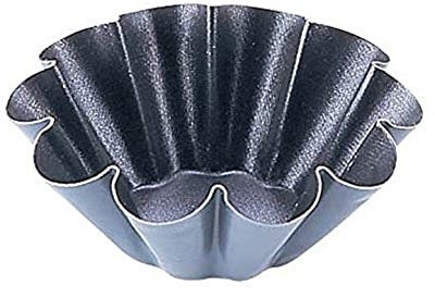 Matfer E238 antiadherente Mini Molde para brioche (Pack de 12)