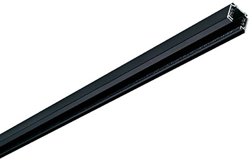 SLV EUTRAC 3-Phasen Schiene 2 Meter, schwarz