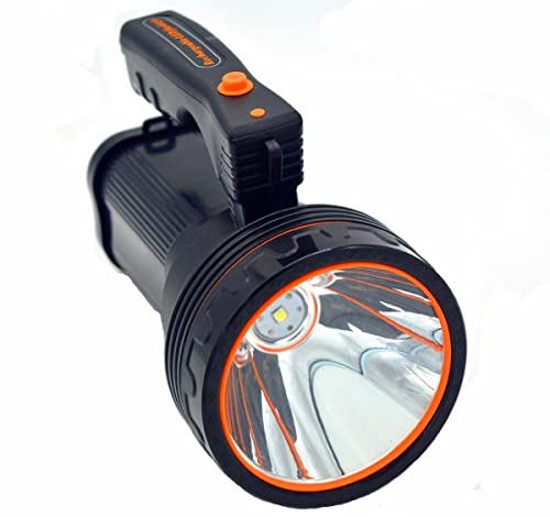 Ambertech Lampe de Poche à Del Rechargeable de 7000 lumens Super Brillante avec Bords tranchants pour éviter Les bêtes