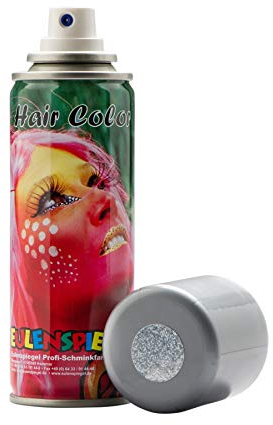 Eulenspiegel 819517 - Laca con purpurina plata, 125 ml