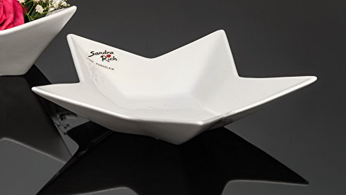 Sandra Rich Porzellanschale Shooting Star eckig 20,0 x 19,0 cm