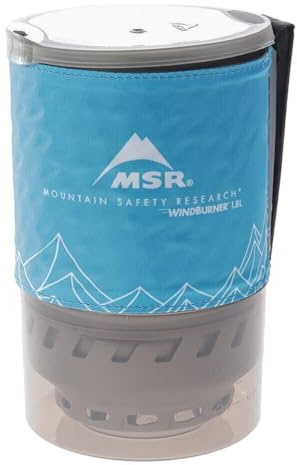 MSR Vent Burner supplémentaire Pot, 1,8 l, Couleur Bleu