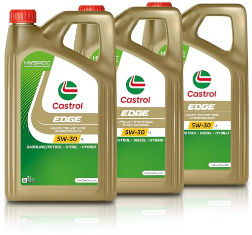 3x 5 L = 15 Liter Castrol Edge Fluid Titanium 5W-30 LL Motoröl