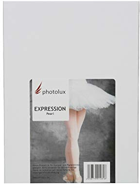 Fotopapier 13x18 (127x178 mm) - Photolux EXPRESSION Pearl 255 g/m² Packung mit 100 Blatt Perlglanz (Luster) Inkjetpapier