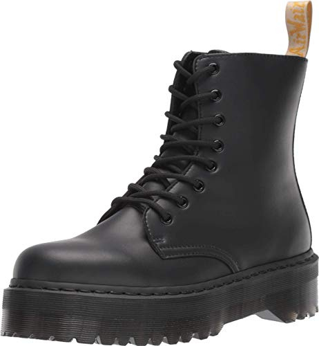 Dr. Martens, Vegan Jadon II 8-Eye Synthetischer Plateaustiefel für Herren und Damen