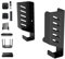 sciuU Universelle Wandhalterung für Router/TV-Box/Laptop/Netzwerk-Switches/Modems, kompatibel mit TP-Link, Mi Box, Apple TV, Sky Q, Mehrzweck Halter Wandregal für Gerätedicke < 4cm, Schwarz