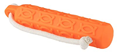 HP&G home, pets & garden Apportierdummy Orange, Trainingsdummy 24 cm lang, Apportierdummy für das Hundetraining, Durchmesser von ca. 4,6cm und 200 Gramm schwer, robust und langlebig