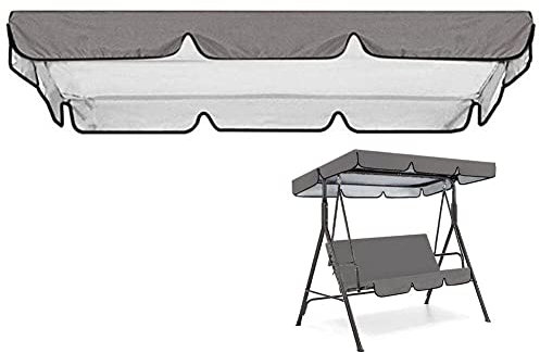Lipfer Garden Swing Awning Cover Replacement Canopy Swing Seat Canopy,Garden Swing Chair Cover,Waterproof/uv Resistant Sun Shade Outdoor Hammock