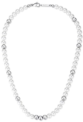 GAVU Herren Muschelperle Perlenkette