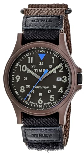 Timex Montre Analogue pour Hommes avec Une Sangle en Tissu Expedition Acadia