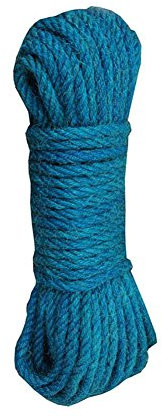 Corda for bondage,corda da giardino,corda di canapa - 4MM (49 piedi) for artigianato fai-da-te, decorazioni festive, giardinaggio, pacchetto,A