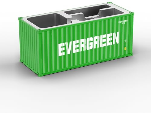 Yixoo Schreibtisch-Organizer, Stiftehalter, Visitenkartenhalter, Versandbehälter, Modell-Aufbewahrungsbox, geheime Aufbewahrungsbox mit mehreren Fächern, Bürobedarf, multifunktional (EVERGREEN)
