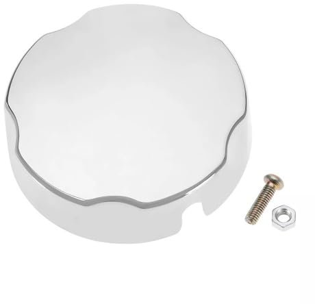 Hshenjhu Manopola di controllo per vasca da bagno,Tappo per Vasca da Bagno Accessori di Scarico,Pomelli Girevoli in Plastica Cromata con Doppia Guarnizione,per Vasca da Bagno,Cucina,Lavabo