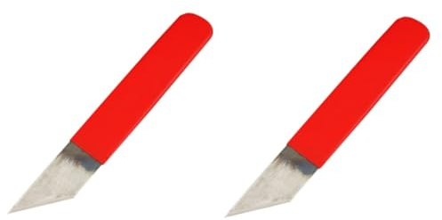 ARTIBETTER 2 Piezas Cuchillo de cuero cortado herramienta para pelar cuero cortador de cuero sencillo cortador de zapatos de cuero