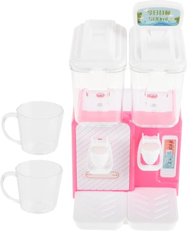 BESPORTBLE Adorable Miniature Water Dispenser Pink Drinking Fountain for Boys and Realistic Summer Plaything for Role Playing and Interactive Fun in Bedroom